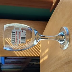 WHIMSICAL 8oz.WINE GLASS